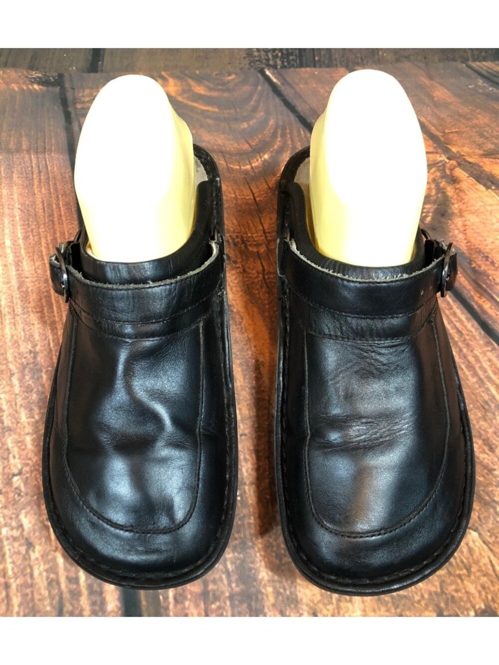 Alegria Seville Womens 40 / 9.5-10 SEV- 601 Black Slip On Mules Shoes